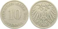 Kaiserreich 10 Pfennig 10 Pfennig - großer Adler -
