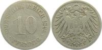 Kaiserreich 10 Pfennig 10 Pfennig - großer Adler -