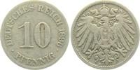 Kaiserreich 10 Pfennig 10 Pfennig - großer Adler -