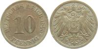 Kaiserreich 10 Pfennig 10 Pfennig - großer Adler -
