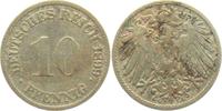 Kaiserreich 10 Pfennig 10 Pfennig - großer Adler -