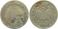 Kaiserreich 10 Pfennig 10 Pfennig - großer Adler -