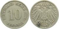 Kaiserreich 10 Pfennig 10 Pfennig - großer Adler -