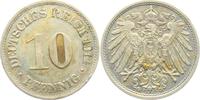 Kaiserreich 10 Pfennig 10 Pfennig - großer Adler -