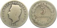 El Salvador 5 Centavos Francisco Morazan -