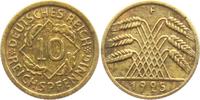 Weimarer Republik 10 Reichspfennig 10 Reichspfennig - Ährenbündel -