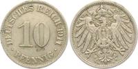 Kaiserreich 10 Pfennig 10 Pfennig - großer Adler -