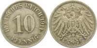 Kaiserreich 10 Pfennig 10 Pfennig - großer Adler -