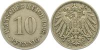 Kaiserreich 10 Pfennig 10 Pfennig - großer Adler -