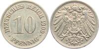 Kaiserreich 10 Pfennig 10 Pfennig - großer Adler -