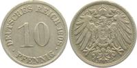 Kaiserreich 10 Pfennig 10 Pfennig - großer Adler -