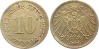 Kaiserreich 10 Pfennig 10 Pfennig - großer Adler -