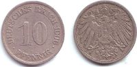 Kaiserreich 10 Pfennig 10 Pfennig - großer Adler -