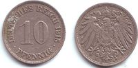 Kaiserreich 10 Pfennig 10 Pfennig - großer Adler -