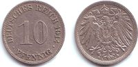 Kaiserreich 10 Pfennig 10 Pfennig - großer Adler -