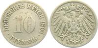 Kaiserreich 10 Pfennig 10 Pfennig - großer Adler -