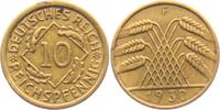 Weimarer Republik 10 Reichspfennig 10 Reichspfennig - Ährenbündel -