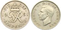 Großbritannien 6 Pence George VI. (1936 - 1952) -