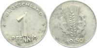 DDR 1 Pfennig 1 Pfennig - Ähre und Zahnrad -