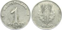 DDR 1 Pfennig 1 Pfennig - Ähre und Zahnrad -