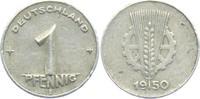 DDR 1 Pfennig 1 Pfennig - Ähre und Zahnrad -
