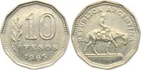 Argentinien 10 Pesos Reiter zu Pferd -