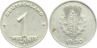 DDR 1 Pfennig 1 Pfennig - Ähre und Zahnrad -