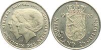 Niederlande 2 1/2 Gulden Doppelportrait - Beatrix und Juliana -