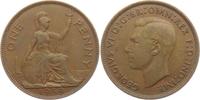 Großbritannien 1 Penny Britannia - George VI. -