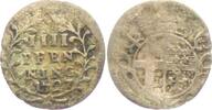 Fulda Bistum 4 Pfennig Adolf von Dahlberg (1726-1737) -