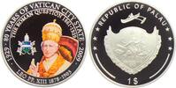 Palau 1 Dollar Papst Leo XIII. (1878 - 1903) - versilbert -