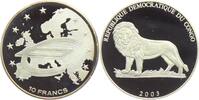 Kongo 10 Francs 2003 EU-Erweiterung - Eurozeichen vor Europakarte PP in ... 23,50 EUR  plus 9,95 EUR verzending