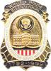 USA Polizeiabzeichen (NP) Replik - Sammleredition - US Secret Service 1992 - Weißes Haus - mit A-Nadel -