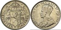 Zypern 18 Piaster König Georg V. (1910-1936) -