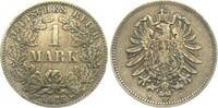 1 Mark 1875 H Kaiserreich 1 Mark - kleiner Adler ss-vz