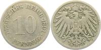 Kaiserreich 10 Pfennig 10 Pfennig - großer Adler -