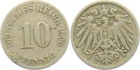 Kaiserreich 10 Pfennig 10 Pfennig - großer Adler -