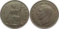 Großbritannien 1 Penny George VI. (1936 - 1952) - Britannia -