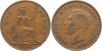 Großbritannien 1 Penny George VI. (1936 - 1952) - Britannia -