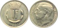 Luxemburg 1 Franc Großherzog Jean (1964 - 2000) -