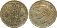 Großbritannien 1/2 Crown George VI. (1936 - 1952) -