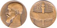 Frankreich Bronze-Medaille Paul Doumer (1857-1932) - Präsident der Dritten Republik -