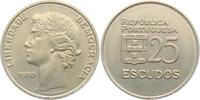 Portugal 25 Escudos Frauenkopf -
