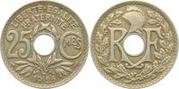 Frankreich 25 Centimes 25 Centimos - Lochgeld -