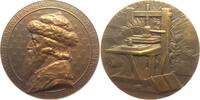 Deutschland - Frankreich Bronce-Medaille 1903 Johannes Gutenberg - Buchdruck CH UNC