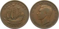 Großbritannien 1/2 Penny George VI. (1936 - 1952) -