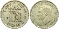 Großbritannien 6 Pence George VI. (1936 - 1952) -