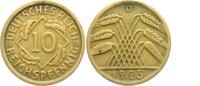 Weimarer Republik 10 Reichspfennig 10 Reichspfennig - Ähren -