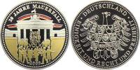 Deutschland - BRD Silbermedaille 60 Jahre Deutschland - 20 Jahre Fall der Mauer - BBT -