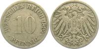 Kaiserreich 10 Pfennig 10 Pfennig - großer Adler -
